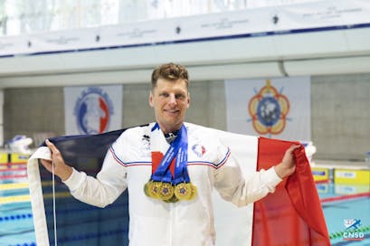 Kevin Lasserre Shines at the Military World Lifesaving Championships Kevin Lasserre Shines at the Military World Lifesaving Championships